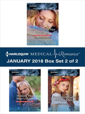 cover image of Harlequin Medical Romance January 2018--Box Set 2 of 2